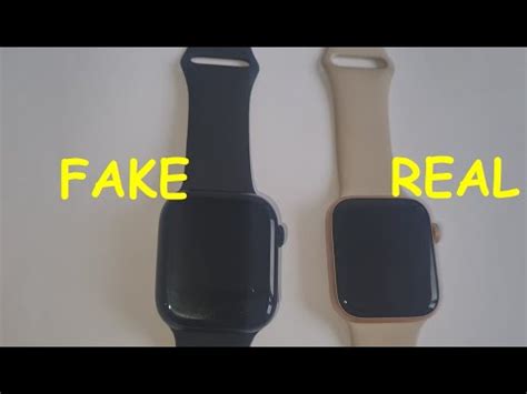 apple watch series 7 fake vs real|apple watch true or false.